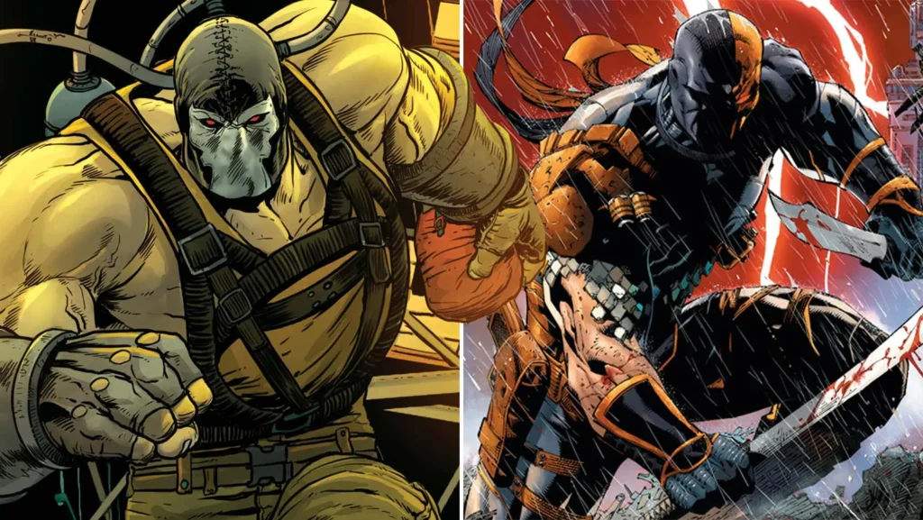 Bane y Deathstroke | DC Comics